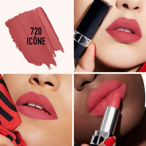 rouge dior icone velvet|christian dior red color.